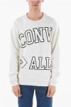 Converse All Star Maxi Printed Logo On The Front Crew-neck Sweatshirt