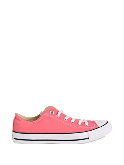 Converse All Star Ox Lace-up Fastening Sneakers In Pink