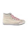 Converse All Star Pc Boot Hi "natural Ivory/pink" Sneakers In Neutral