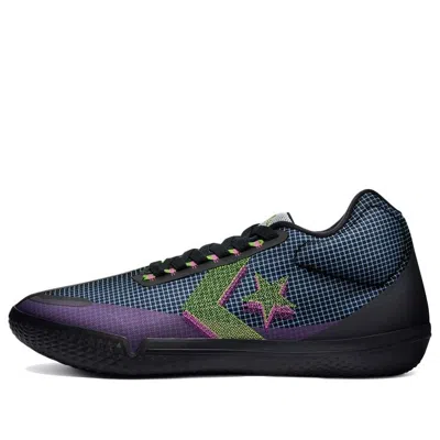 Converse All Star Bb Evo In Black/white/nightfall Violet