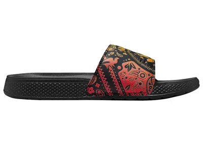 Pre-owned Converse All Star Slide Pride (2022) Sneakers In Black/court Purple/orange Rind