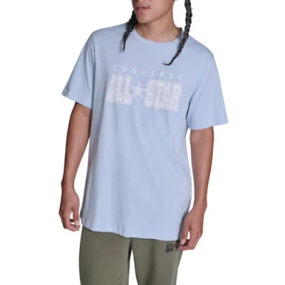 Converse All Star T-shirt In Blue