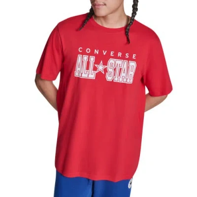 Converse All Star T-shirt In Red