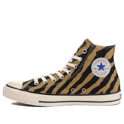 Converse All Star Us Browntiger Hi In Animal Print