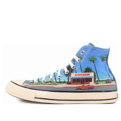 Converse All Star Us Hi X Hiroshi Nagai In Blue