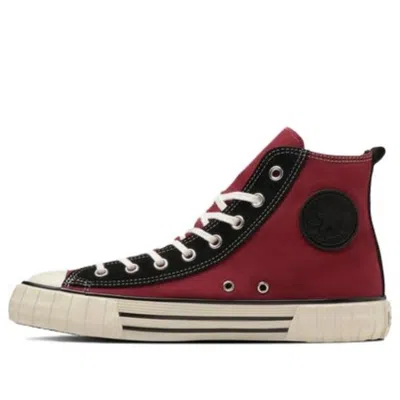 Converse All Star Us Ribbed Hi Shoes 'red Black'