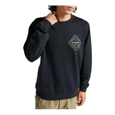 Converse All Star Winter Art Graphic Crew Sweatshirt 'black'