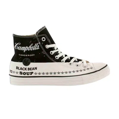 Pre-owned Converse Andy Warhol X Chuck Taylor All Star Hi 'campbell's Soup' | Black | Men's Size 8.5