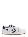 Converse Panelled Design Lace-up Sneakers In White