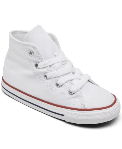 Converse Kids' Baby & Toddler Chuck Taylor Hi Casual Sneakers From Finish Line In White