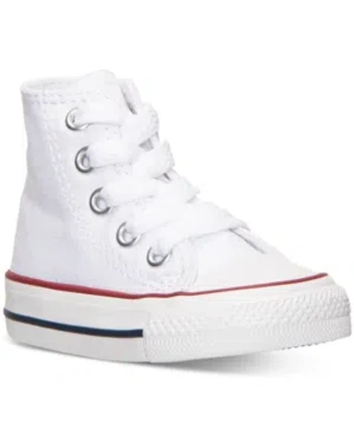 Converse Kids' Baby & Toddler Chuck Taylor Hi Casual Sneakers From Finish Line In White