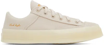 Converse Beige Chuck 70 Marquis Low Top Sneakers In Light Dune/gld/egret