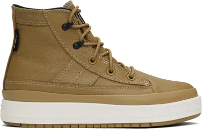 Converse Beige Chuck Taylor All Star Equip Waterproof Sneakers In Toadstool Tan/toadst