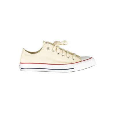 Converse Beige Cotton Women Sneaker In Neutral