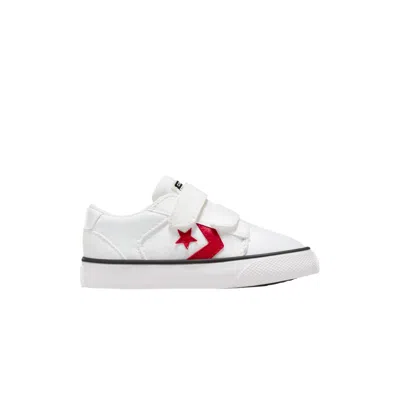Pre-owned Converse Belmont Easyon Low Td 'white University Red' | Infant Size 10