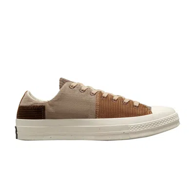 Pre-owned Converse Beyond Retro X Chuck 70 Low 'upcycled Corduroy' In Tan