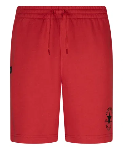 Converse Kids' Big Boys Core French Terry Shorts In  Red