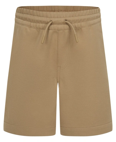 Converse Kids' Big Boys Lifestyle Knit Textured Shorts In Coffee Rum