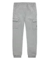 Converse Big Boys Twill Jogger Pants In Dark Gray Heather