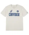 Converse Big Boys Winged Sneaker Chuck Patch T-shirt In White