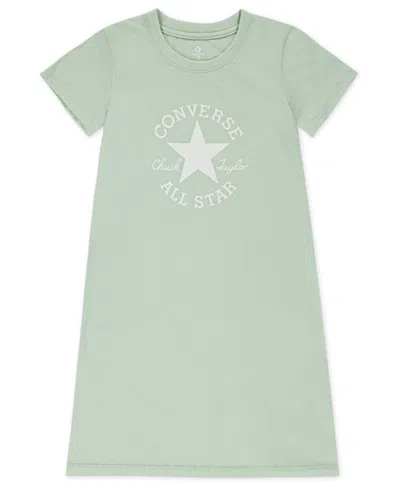 Converse Kids' Big Girls Dissected Chuck Patch Dress In Green