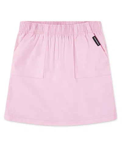 Converse Kids' Big Girls Woven Patch Pocket Skirt In Jellyfish Jitter Heather