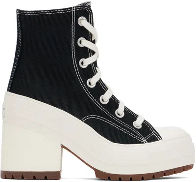 CONVERSE BLACK CHUCK 70 DE LUXE HEELS