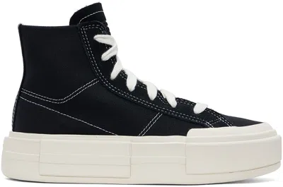 Converse Black Chuck Taylor All Star Cruise High Top Trainers In Black/egret/black