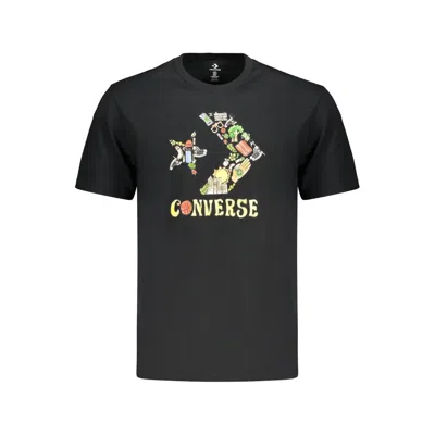 Converse Black Cotton Men's T-shirt