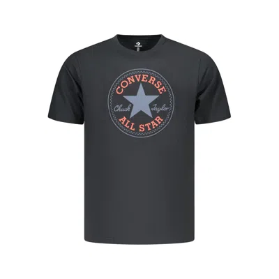 Converse Black Cotton Men's T-shirt