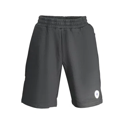 Converse Black Cotton Shorts