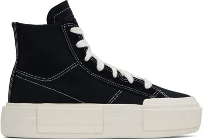 Converse Black Cruise High Top Sneakers In Black/egret/black