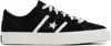 Converse Black One Star Academy Pro Suede Low Top Sneakers In Black/egret/egret