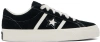 CONVERSE BLACK ONE STAR ACADEMY PRO SUEDE LOW SNEAKERS