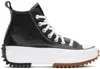 Converse Run Star Hike Hi Black White Gum In Black/white/gum