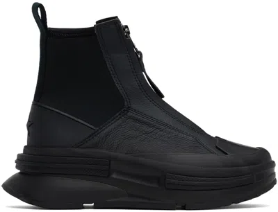 Converse Black Run Star Legacy Chelsea Cx Mono Sneakers In Black/black/black