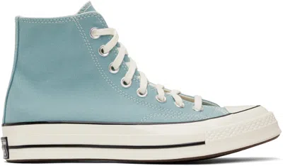 Converse Blue Chuck 70 High Top Sneakers In Vernal Pool/egret/bl