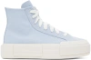 CONVERSE BLUE CHUCK TAYLOR ALL STAR CRUISE HIGH TOP SNEAKERS