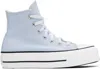 Converse Chuck Taylor® All Star® Lift High Top Platform Sneaker In Blue Supermoon/natur