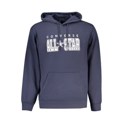 Converse Blue Cotton Men's Sweatshirt