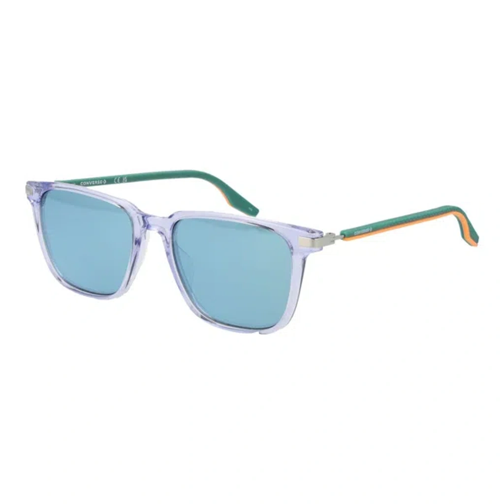 Converse Blue Rubber Sunglasses In Multi | ModeSens