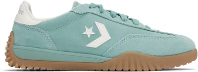 CONVERSE BLUE RUN STAR TRAINER LOW TOP SNEAKERS