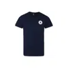 Converse Blue T-shirt For Kids With Logo In Blue
