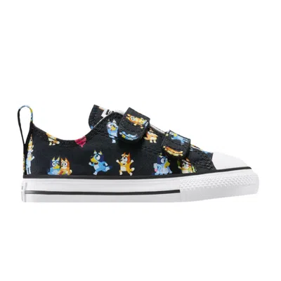 Pre-owned Converse Bluey X Chuck Taylor All Star Easyon Ox Ps 'bluey & Bingo' | Black | Kid's Size 5