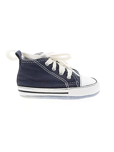Pre-owned Converse Kids' Booties In Blue