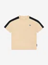 Converse Boys Bleacher Sneaker T-shirt In Brown