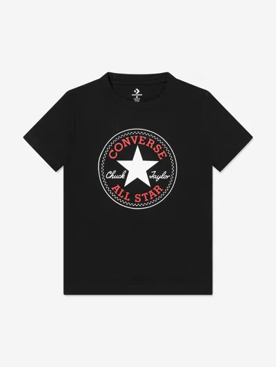 Converse Babies'  Boys Chuck Patch T-shirt In Black