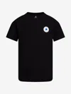 Converse Boys Ct Patch T-shirt In Black