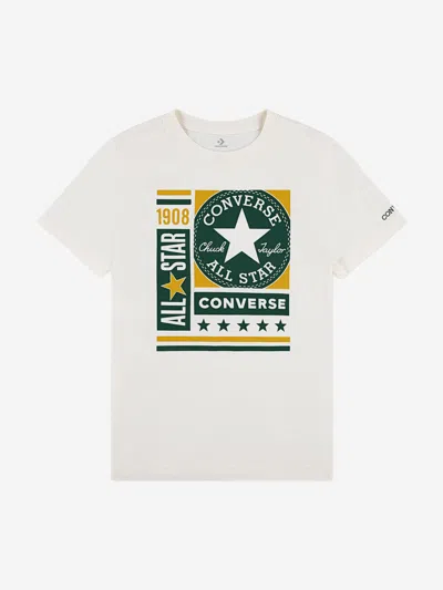 Converse Babies'  Boys Ctp Block Logo T-shirt In Neutral