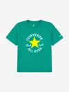 Converse Boys Dissected Chuck Patch T-shirt In Green